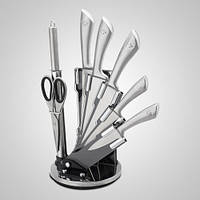 Набор ножей для кухни Royalty Line RL-KSS600 7в1 кухонные ножи из нержавеющей стали на вращающейся подставке