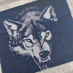 Рушник банний махровий 67*150 щільність 500 малюнок тварини Білорусь 30033594