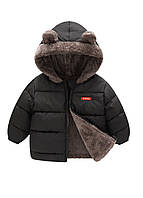 Детская куртка демисезон, еврозима, детская куртка для мальчика черная, детская черная куртка двухсторонняя