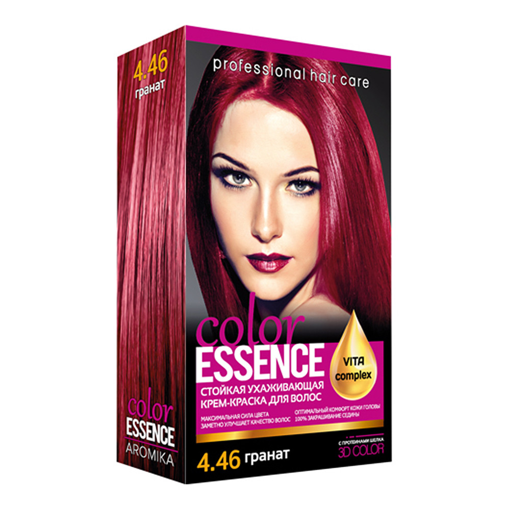 Крем-краска для волосся стійка, тон Гранат 4.46 Color Esessence