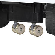 Каталка Толокар Bambi Racer M 4739-1 Mercedes Білий з батьківською ручкою та захисним бортиком, фото 5