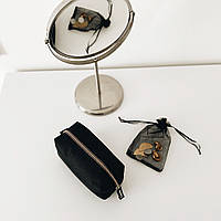 Компактна косметичка 13*7*7 см ORGANIZE (чорний)