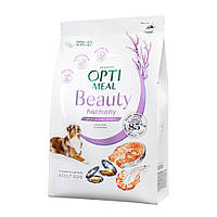 Optimeal Beauty Harmony Mild Calming Effect Сухий корм з морепродуктами для дорослих собак усіх порід, 4 кг