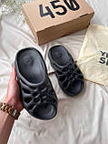 Adidas Yeezy 450 Slide Black, фото 9