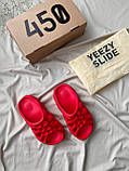 Adidas Yeezy 450 Slide Red, фото 2