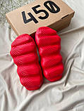 Adidas Yeezy 450 Slide Red, фото 6