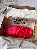 Adidas Yeezy 450 Slide Red, фото 8