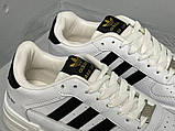 Adidas Dass-ler White Black Gold, фото 7