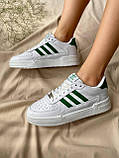 Adidas Dass-ler White Green, фото 7