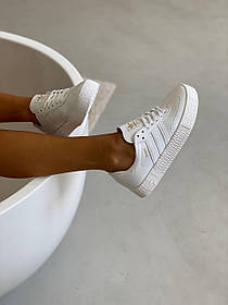 Adidas Samba All White Шкіра