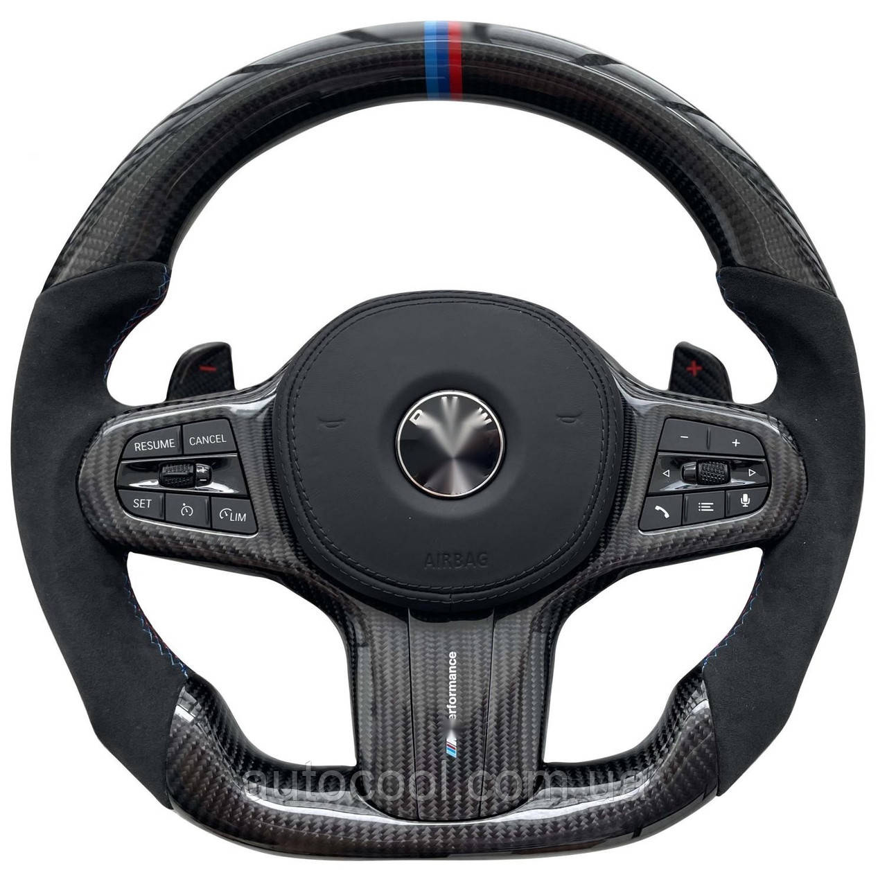Карбонове кермо для BMW G20 G38 F01 F02 F06 F07 F10 F11 F12 F13 F14 F15 F16 F18 F18 F22 F30 F31 F32 F33 F34 F80