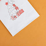 Новорічні подарункові пакети 150*90*240 Новорічні пакети для цукерок Дитячі подарункові пакети з малюнком Зайчик Кролик, фото 9