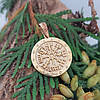 Рунічний компас, щит, Вегвісир, Vegvisir Кулон, амулет, талісман, фото 6