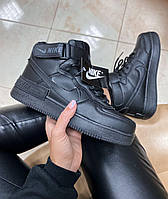 Nike Air Force Shadow Black 1