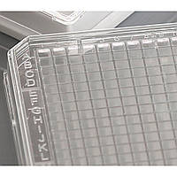 Плашка культуральна 384 лунки з маркуванням, стерильна, необроблена поверхня