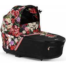 Коляска Cybex Priam 4.0 2 в 1 Spring Blossom Dark шасси Rose Gold 2022 р,, фото 3