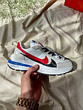 Nike VaporWaffle x Sacai White Red, фото 4