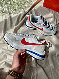 Nike VaporWaffle x Sacai White Red, фото 9