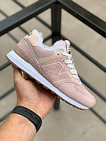 New Balance 574 Pink White 1