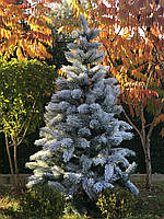 Сосна новорічна 1,8 м лита штучна засніжена зелена HVOYA (800/180/GS)