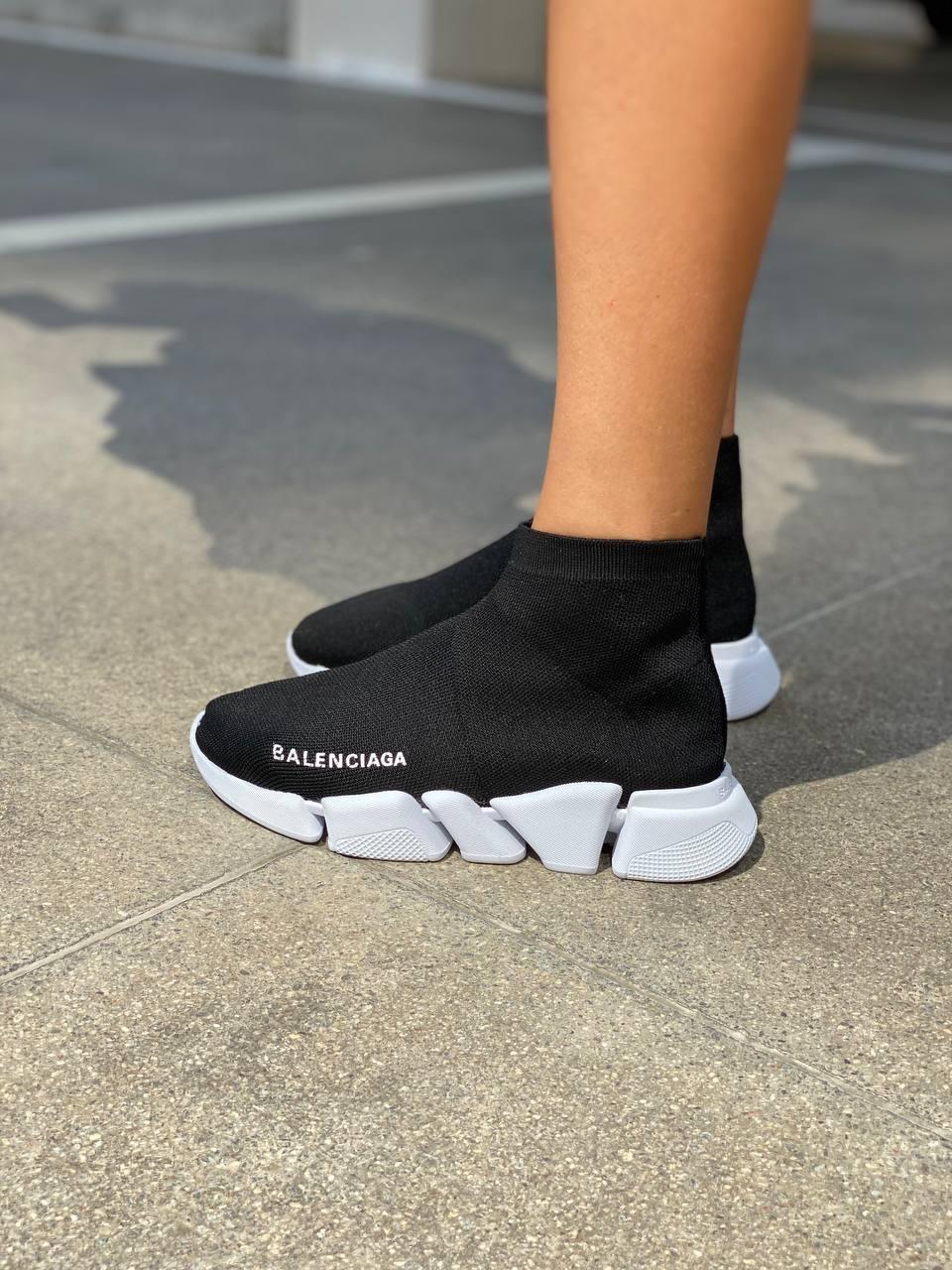 Balenciaga Speed Trainer Black White