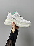 Balenciaga Triple S V1 White v2, фото 8