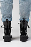 Balenciaga Boots Tractor Black Patent Lacquer, фото 3