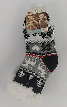 Шкарпетки шерстяні на хутрі для дівчаток "SOFTSAIL" 28-31