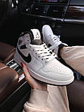 Nike Air Jordan 1 Retro High White Black, фото 3