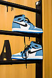 Nike Air Jordan 1 Retro High University Blue, фото 6