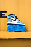 Nike Air Jordan 1 Retro High University Blue, фото 7