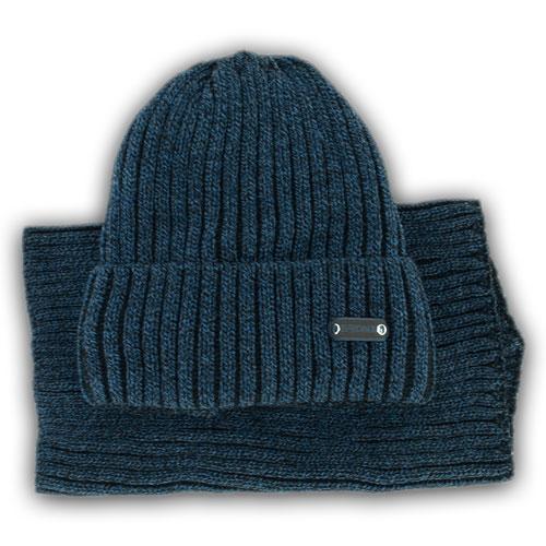 Детский комплект - шапка и шарф для мальчика Детский комплект - шапка и шарф для мальчика