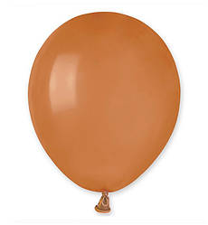 Повітряні кульки (13 см) 10 шт, Італія, колір - моко (пастель)