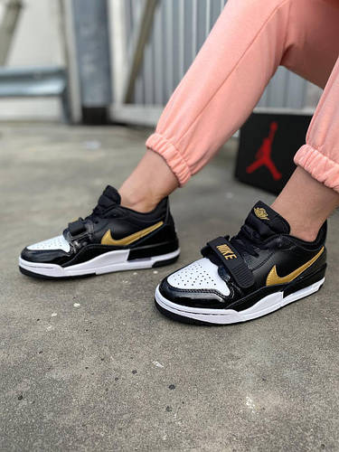 Nike Air Jordan Legacy 312 Low Black Gold ID