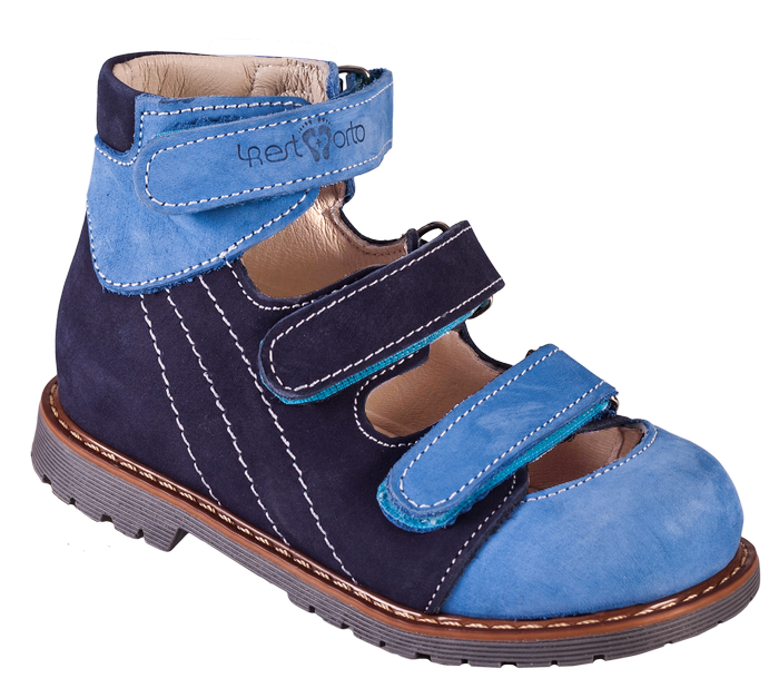 Туфлі ортопедичні для хлопчика 06-311 р. 21-30 17x24 см — розмір 22 25, фото 1