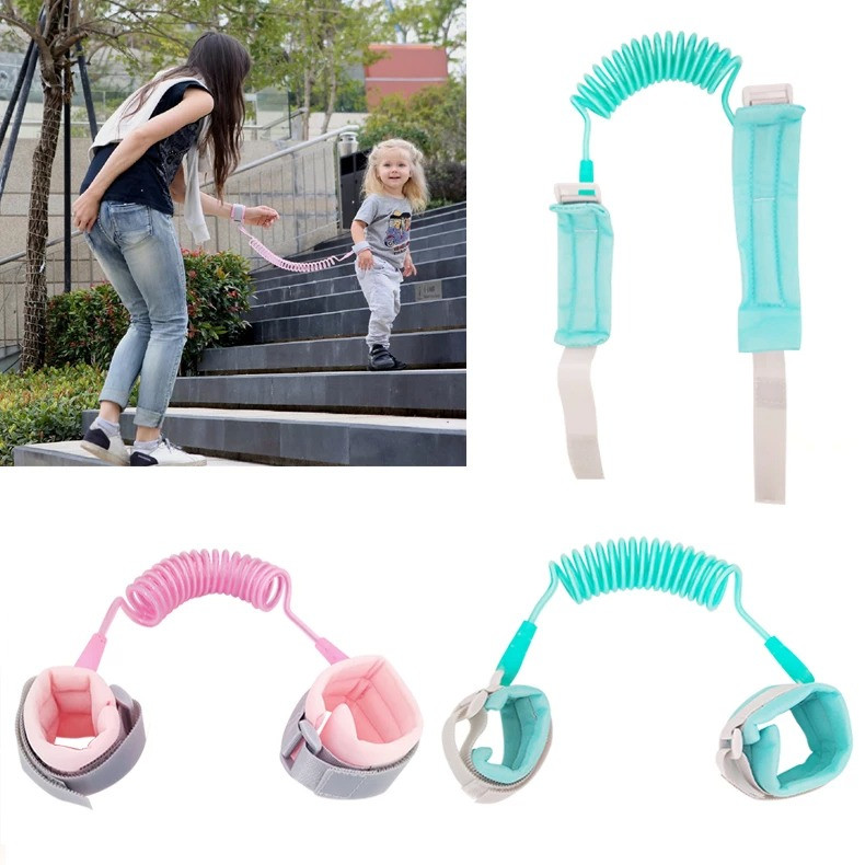 Наручный ремешок-антипотеря для безопасности ребенка Child anti lost strap (Розовый) - фото 3 - id-p1672667967