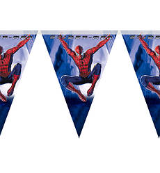 Гірлянда на день народження "Spider-Man", довжина - 2 м