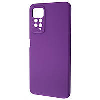 Чехол WAVE Full Silicone Cover Xiaomi Redmi Note 11 Pro 4G dark purple