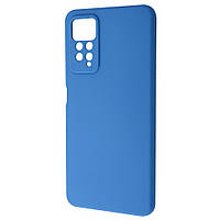 Чехол WAVE Full Silicone Cover Xiaomi Redmi Note 11 Pro 4G blue