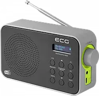 Радіоприймач цифровий ECG RD 110 DAB Black