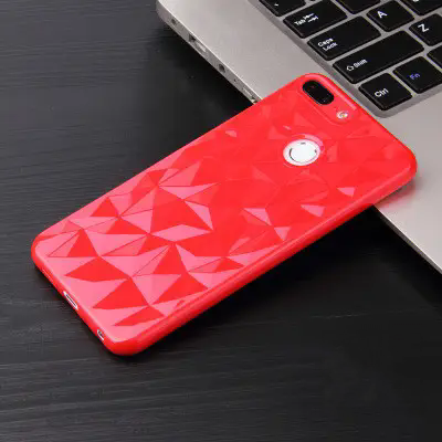 Силіконовий чохол Rhombus Diamond Case для Huawei Y9 2018 / Honor 7C