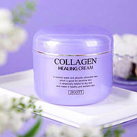 Jigott collagen healing cream - ночной питательный крем с коллагеном