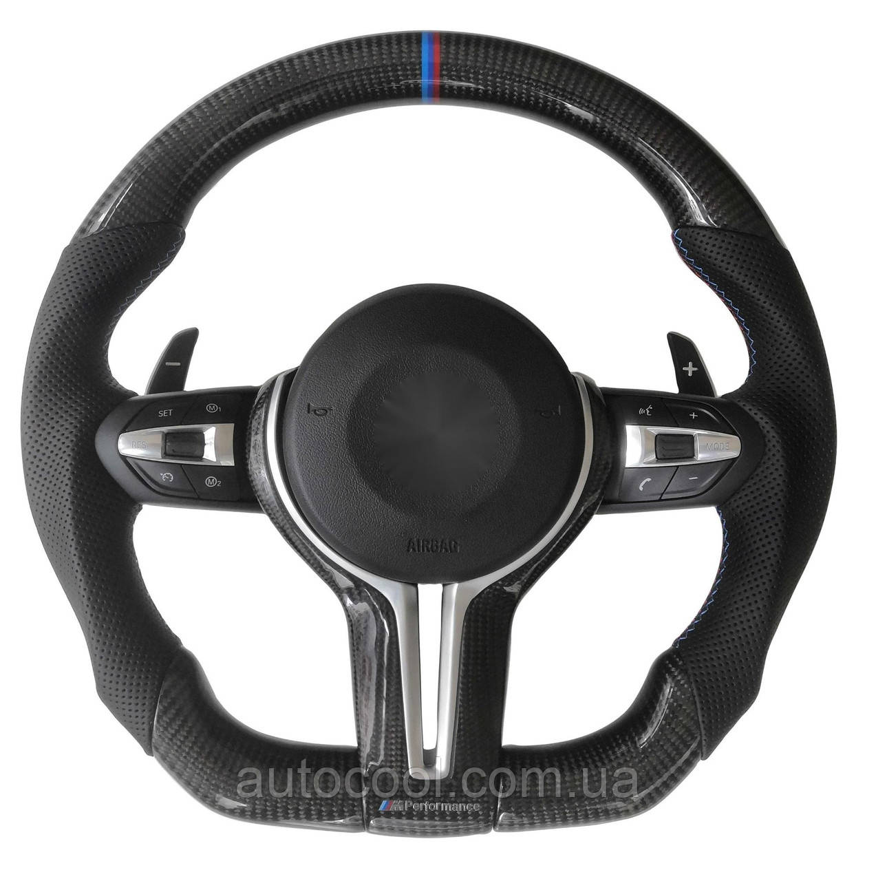 Карбонове кермо М-серії для BMW F01 F02 F06 F07 F10 F11 F12 F13 F14 F15 F16 F22 F30 F31 F32 F33 F34 F80