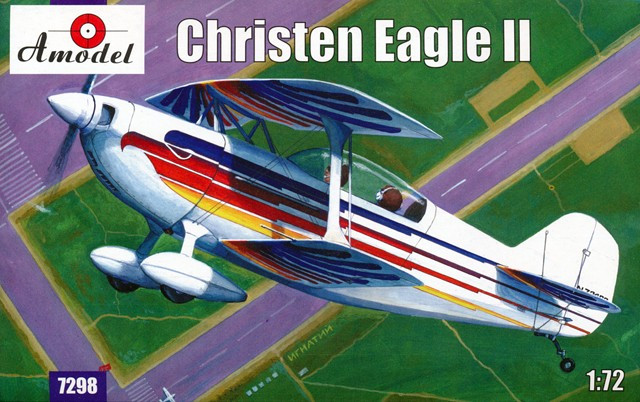 Пластикова модель 1/72 A-model 7298 американський спортивний літак Christen Eagle II