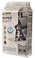 Пелюшки Croci C6010012 для собак "Super Nappy" 60х90, 10шт/уп (012080)