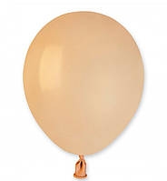 Воздушные шары (13 см) 10 шт, Италия, цвет - телесный (пастель)