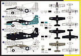 Пластикова модель 1/72 Admiral 7213 американський винищувач Grumman FM-2 USN, фото 2