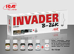Набір акрилових фарб "Invader B26K" (для ВПС США, війна у В'єтнамі)