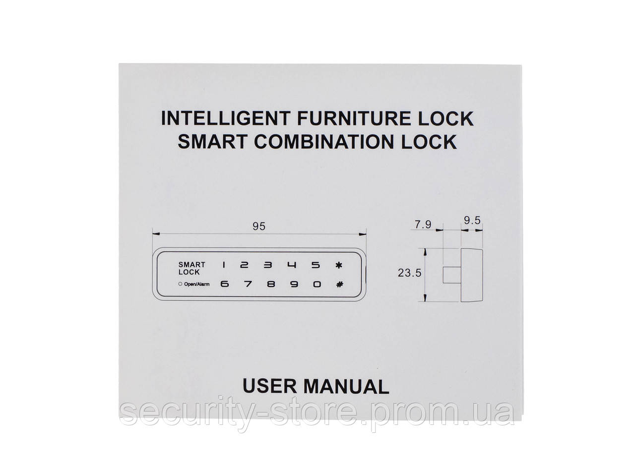 Мебельный замок с кодовой клавиатурой SEVEN LOCK P-11 - фото 5 - id-p1679219211