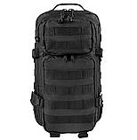Тактичний рюкзак Brandit US Cooper 25 л 45 х 24 х 26 см Чорний, фото 4